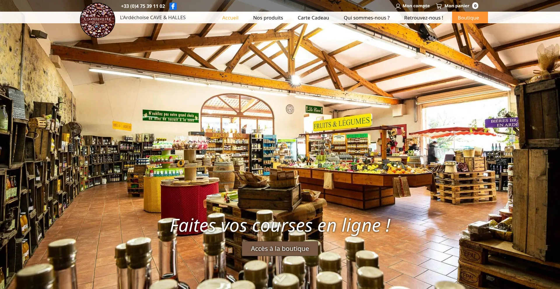 Website screenshot of Lardechoise.net