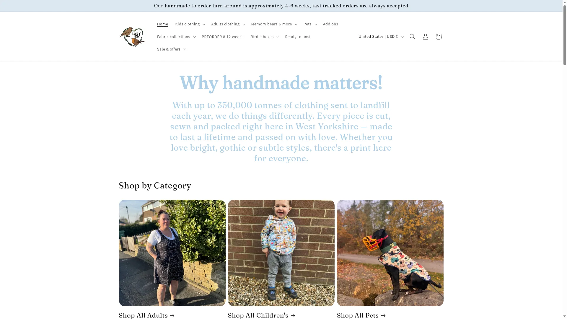 Larkandrobinhandmade.com