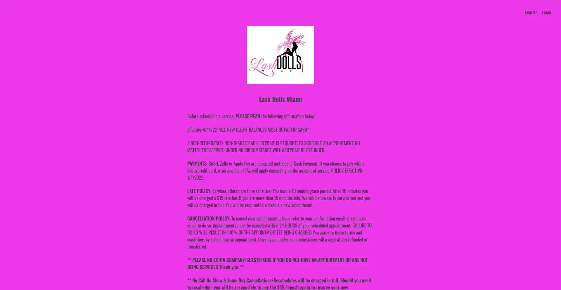 Lashdollsmiami.acuityscheduling.com