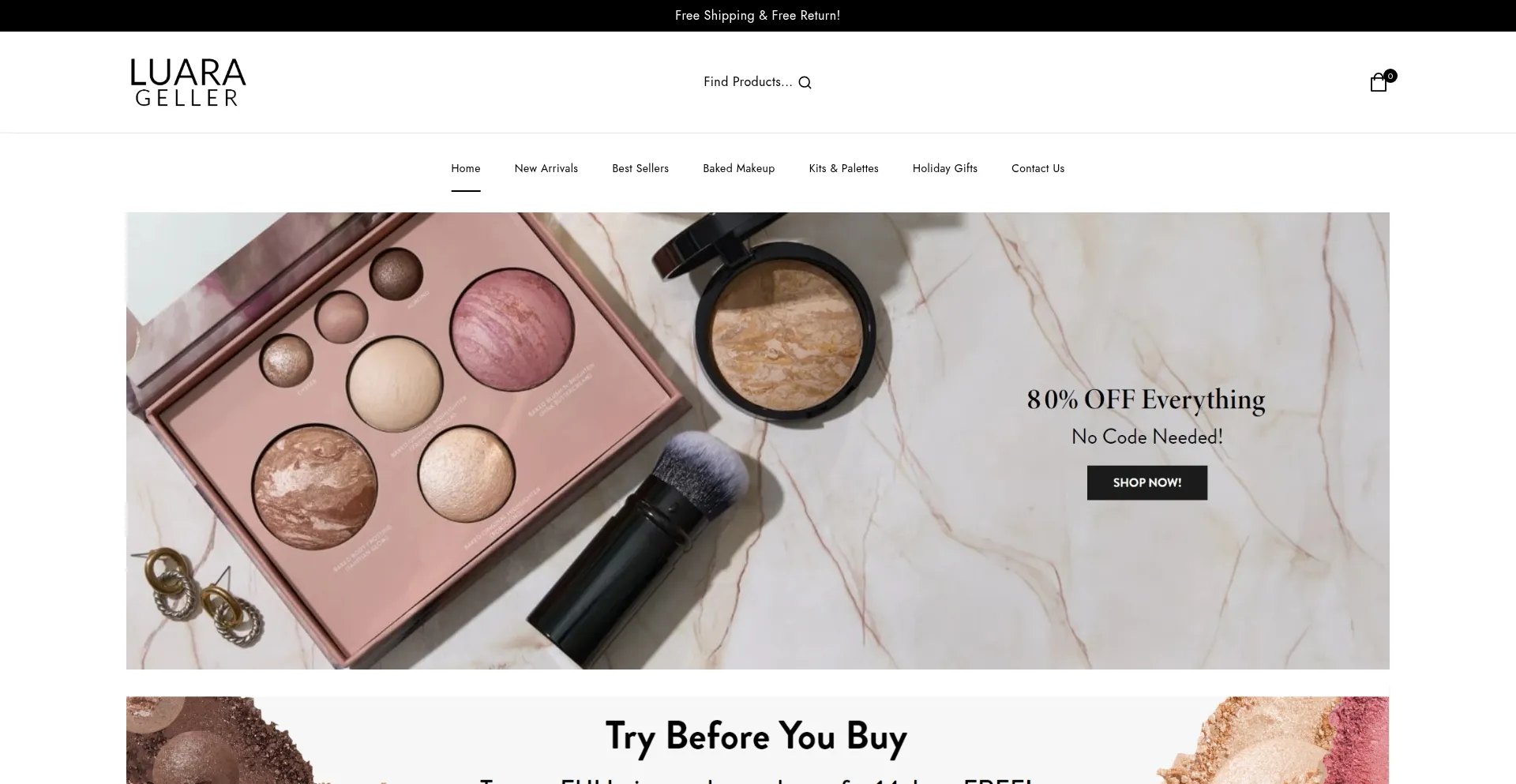 Website screenshot of Laurasqeller.makeups.beauty