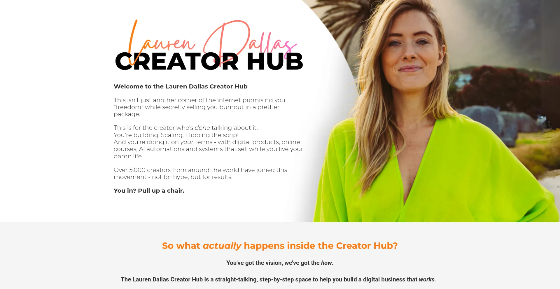 Laurendallascreatorhub.com
