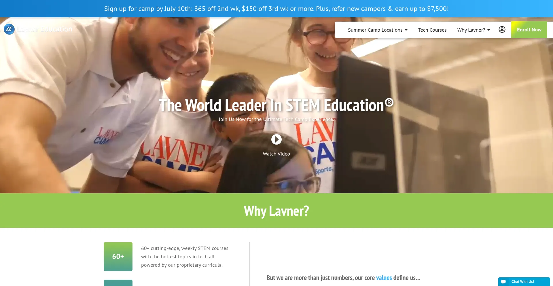 Lavnercampsandprograms.com