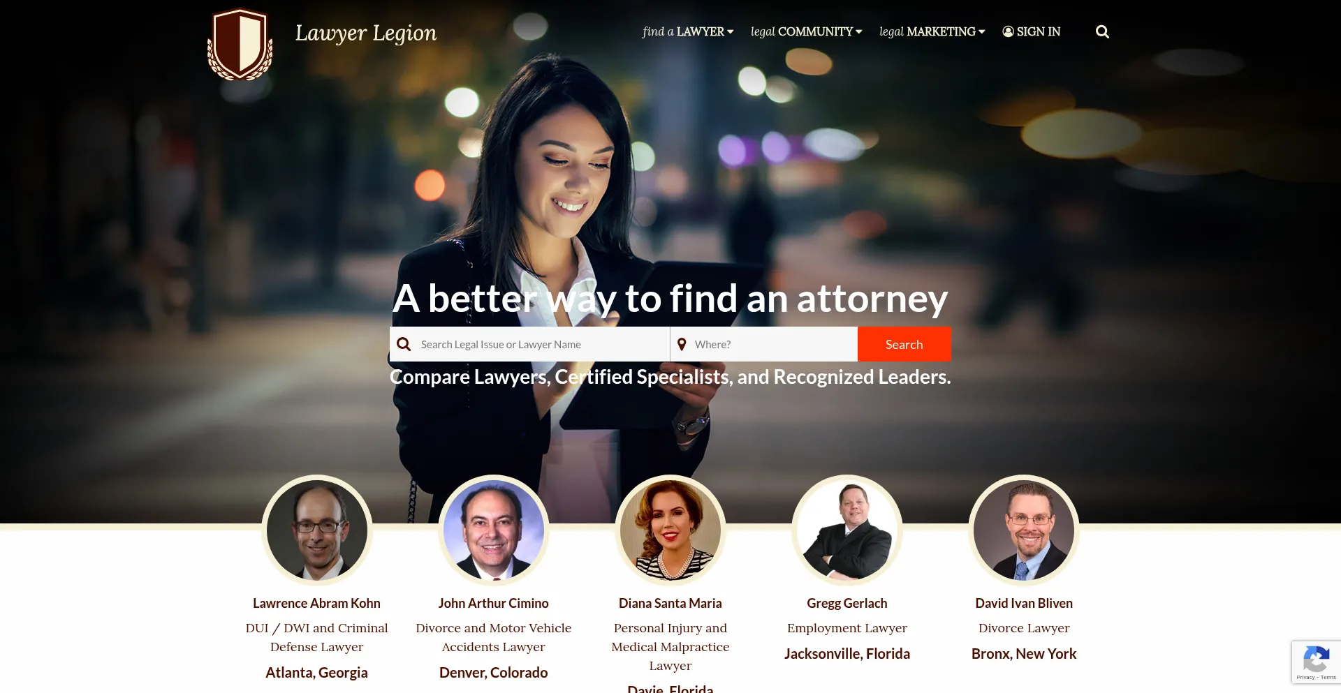 ¿És Seguro y Confiable Lawyerlegion.com?