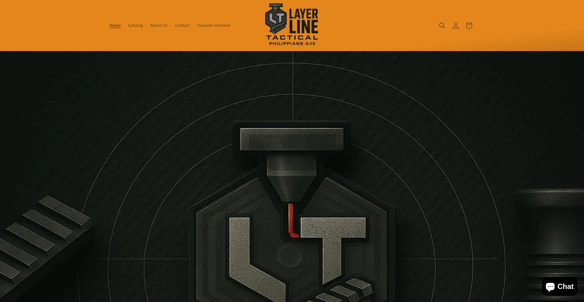 Layerlinetactical.com Screenshot