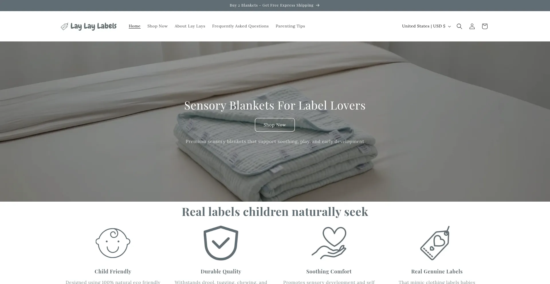 ¿És Seguro y Confiable Laylaylabels.com?