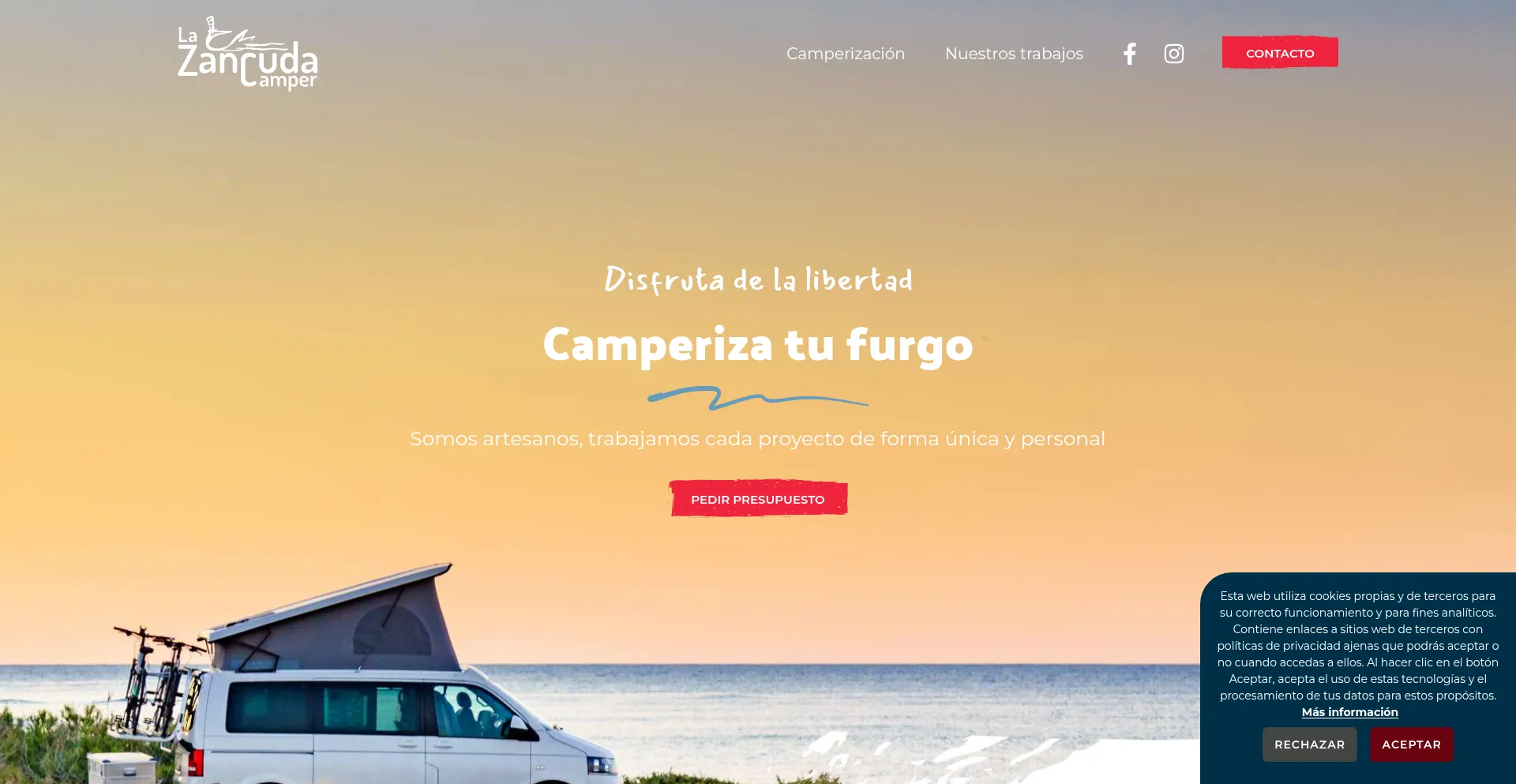 ¿És Seguro y Confiable Lazancudacamper.com?
