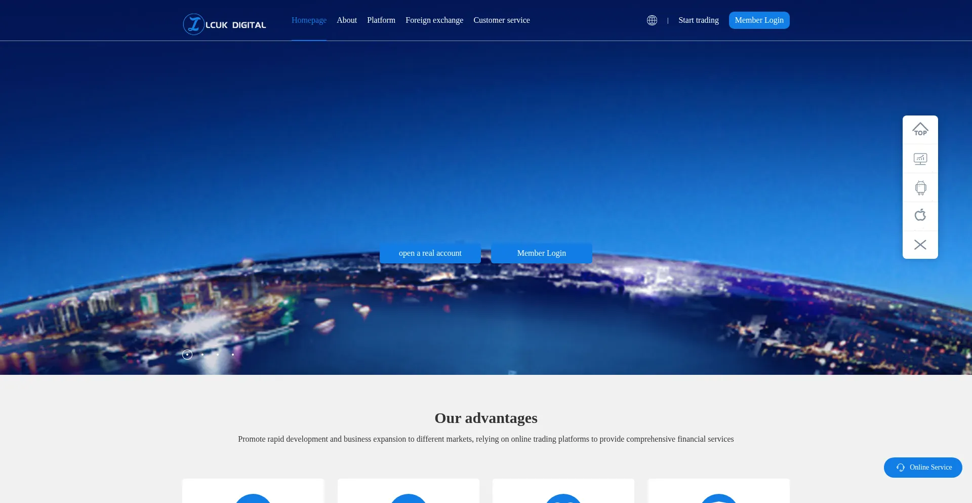 Website screenshot of Lcuk-digital.info