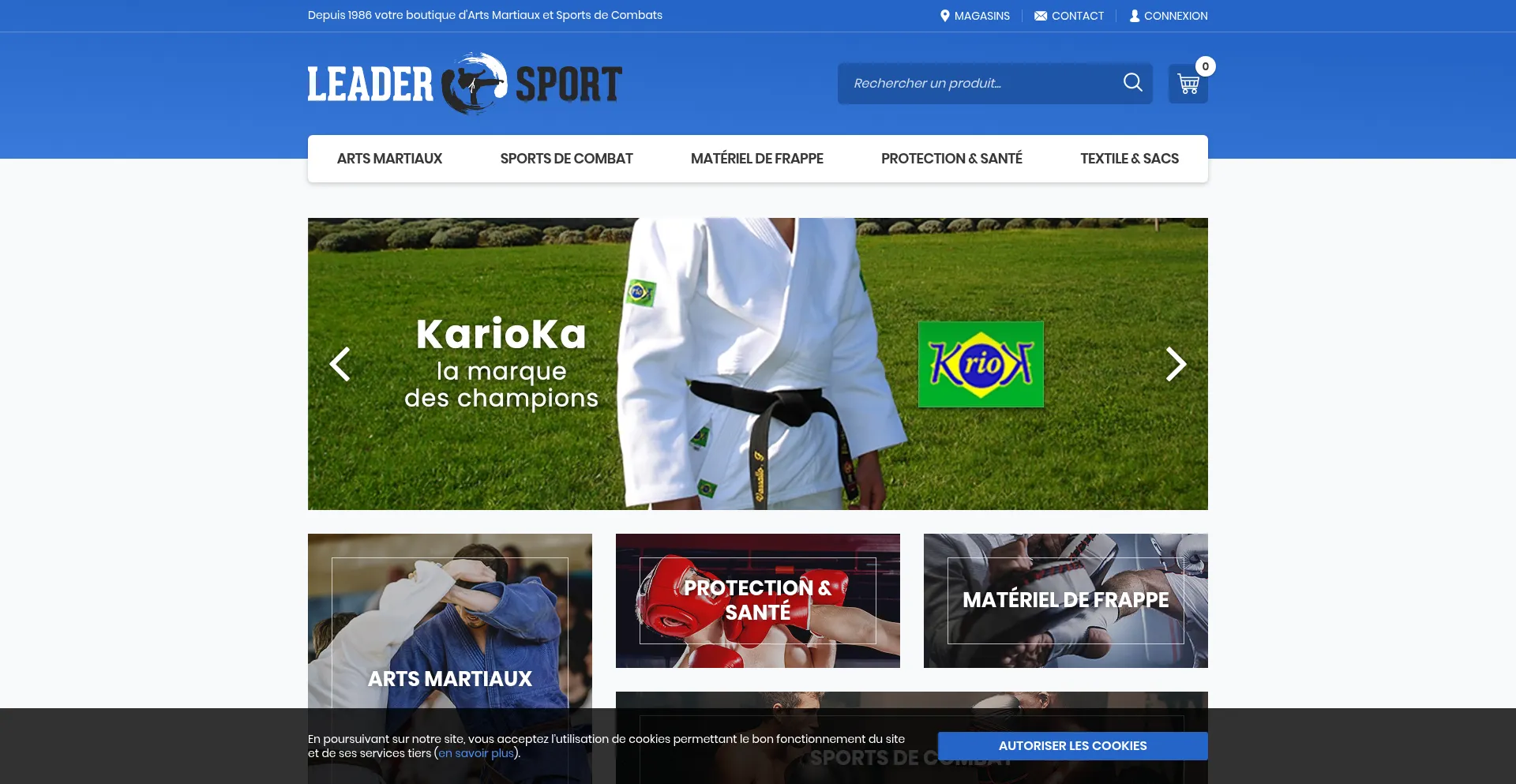 Leader-sport.com Screenshot