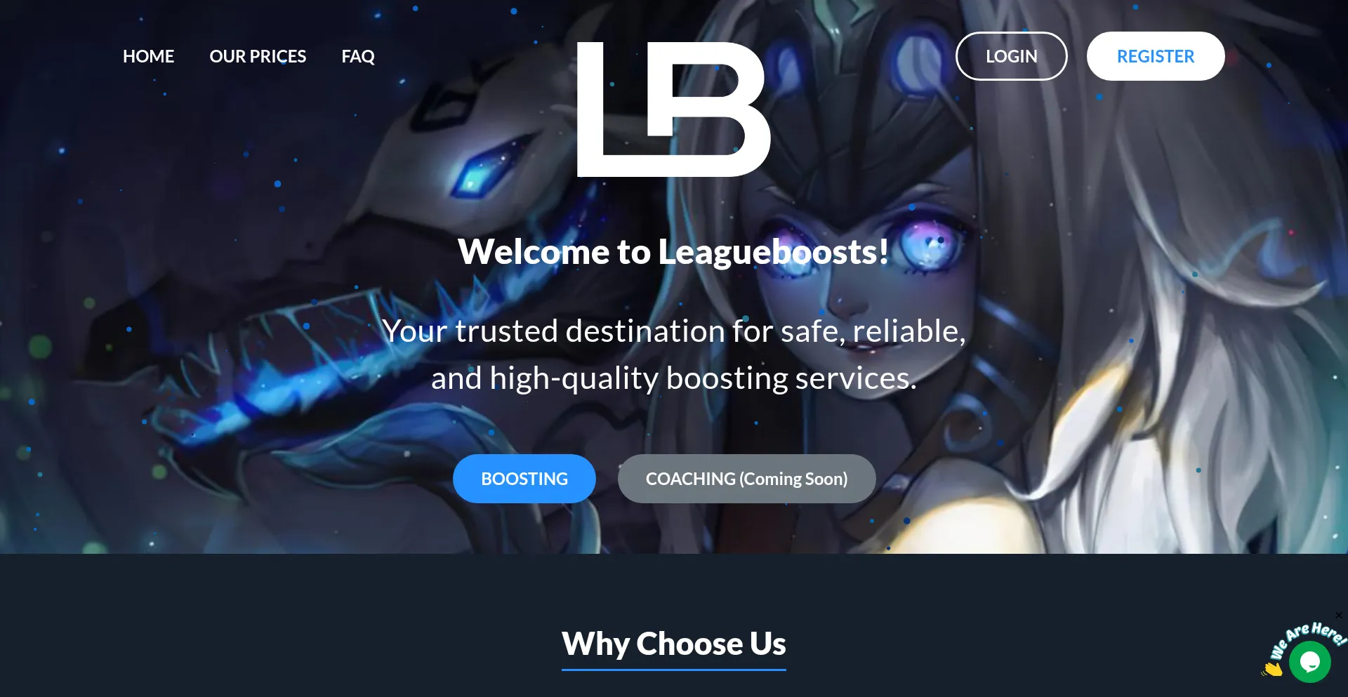 ¿És Seguro y Confiable Leagueboosts.com?