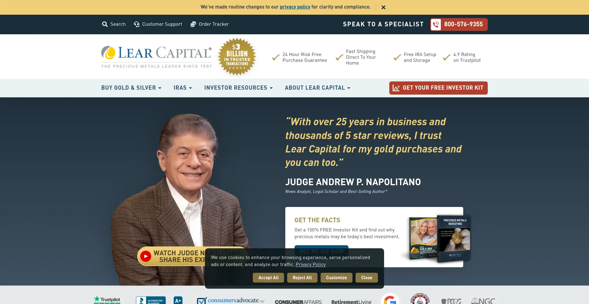 ¿És Seguro y Confiable Learcapital.com?