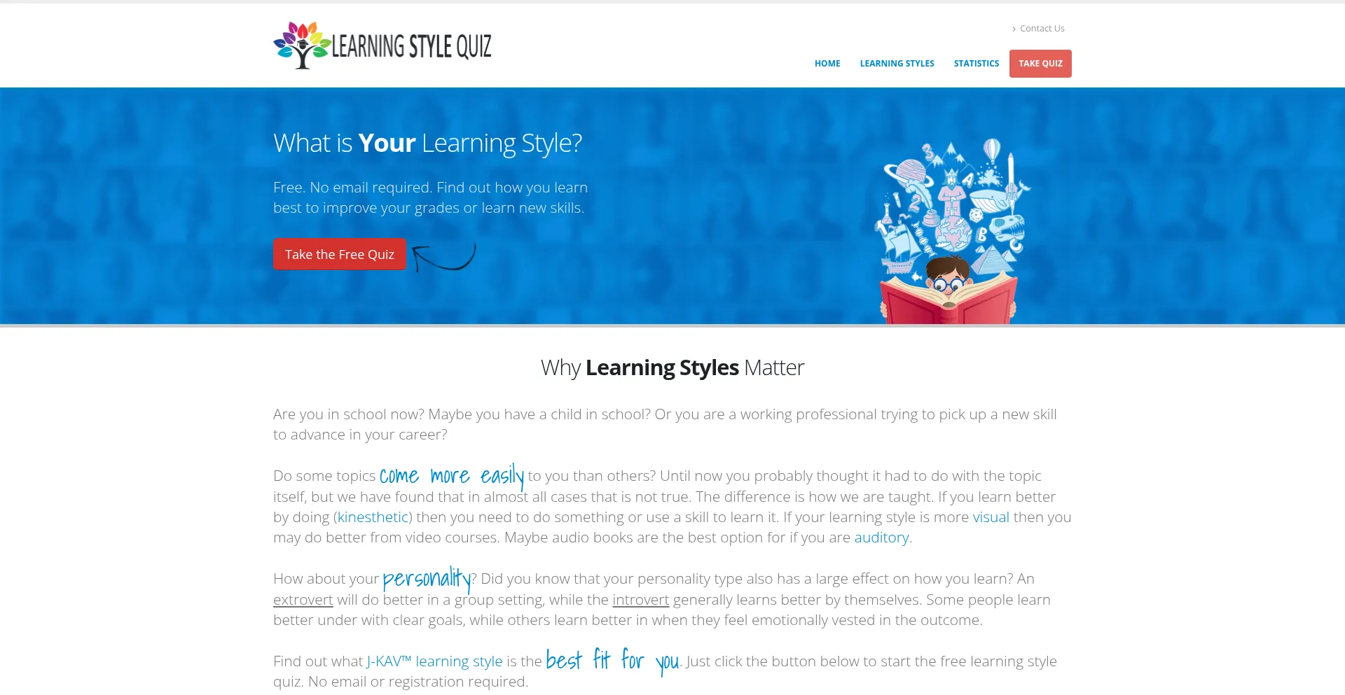 ¿És Seguro y Confiable Learningstylequiz.com?