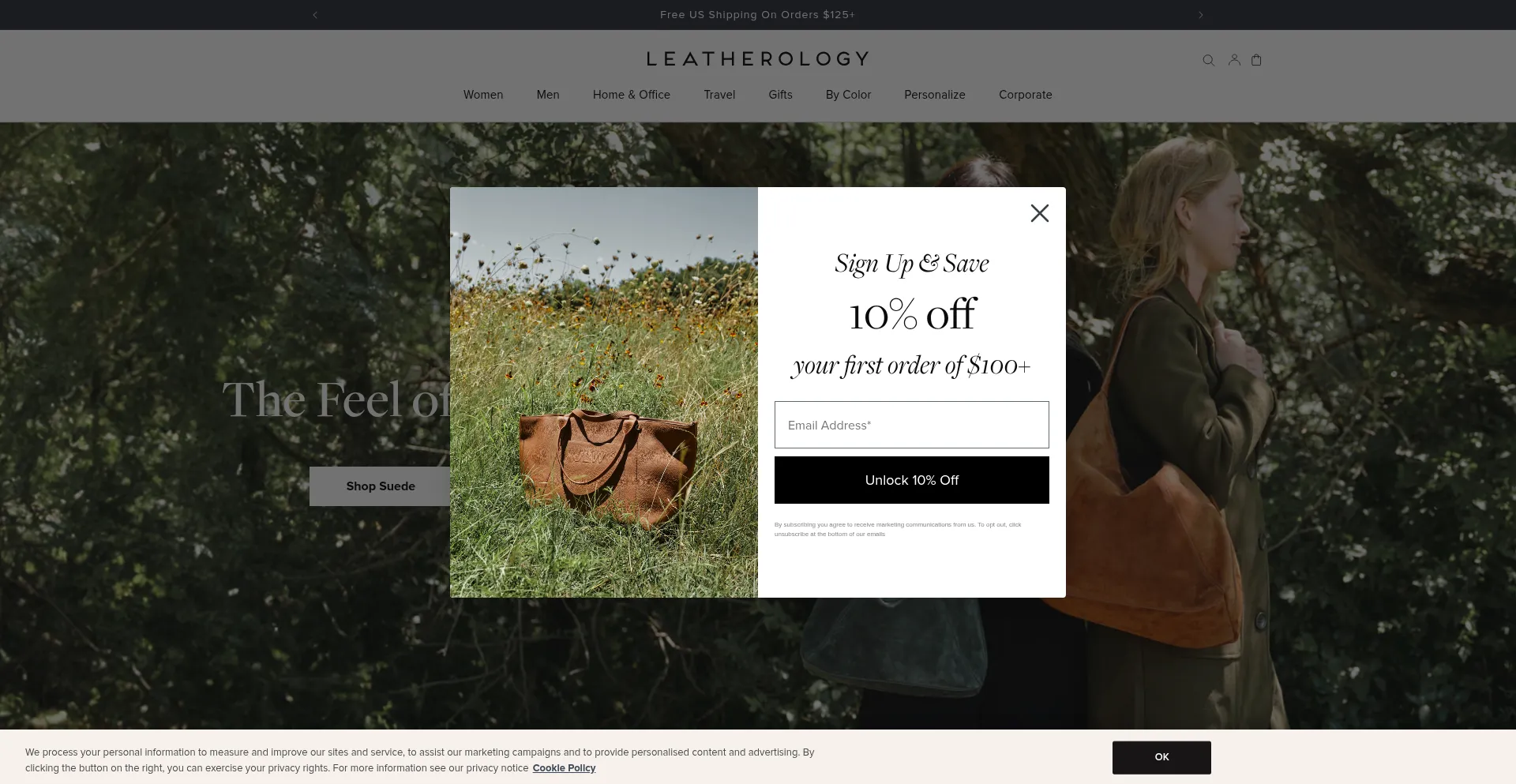 Leatherology.com Screenshot