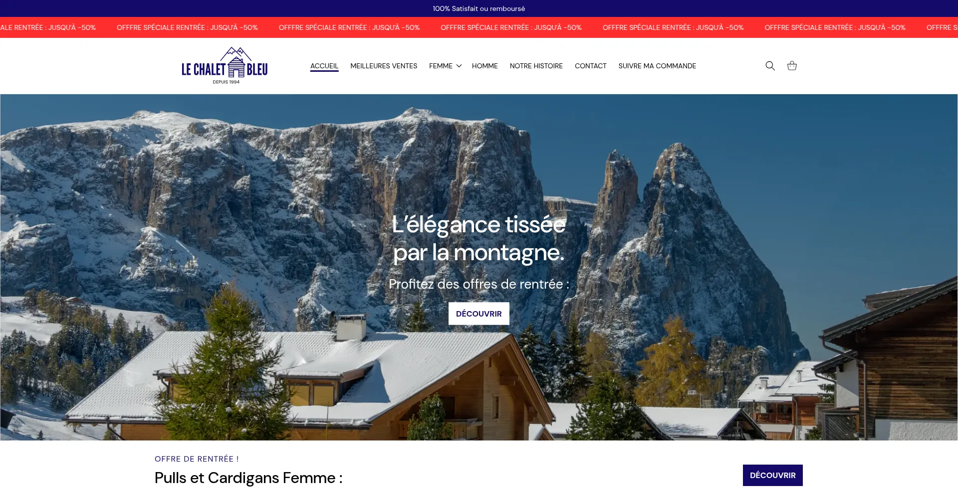 ¿És Seguro y Confiable Lechaletbleu.com?