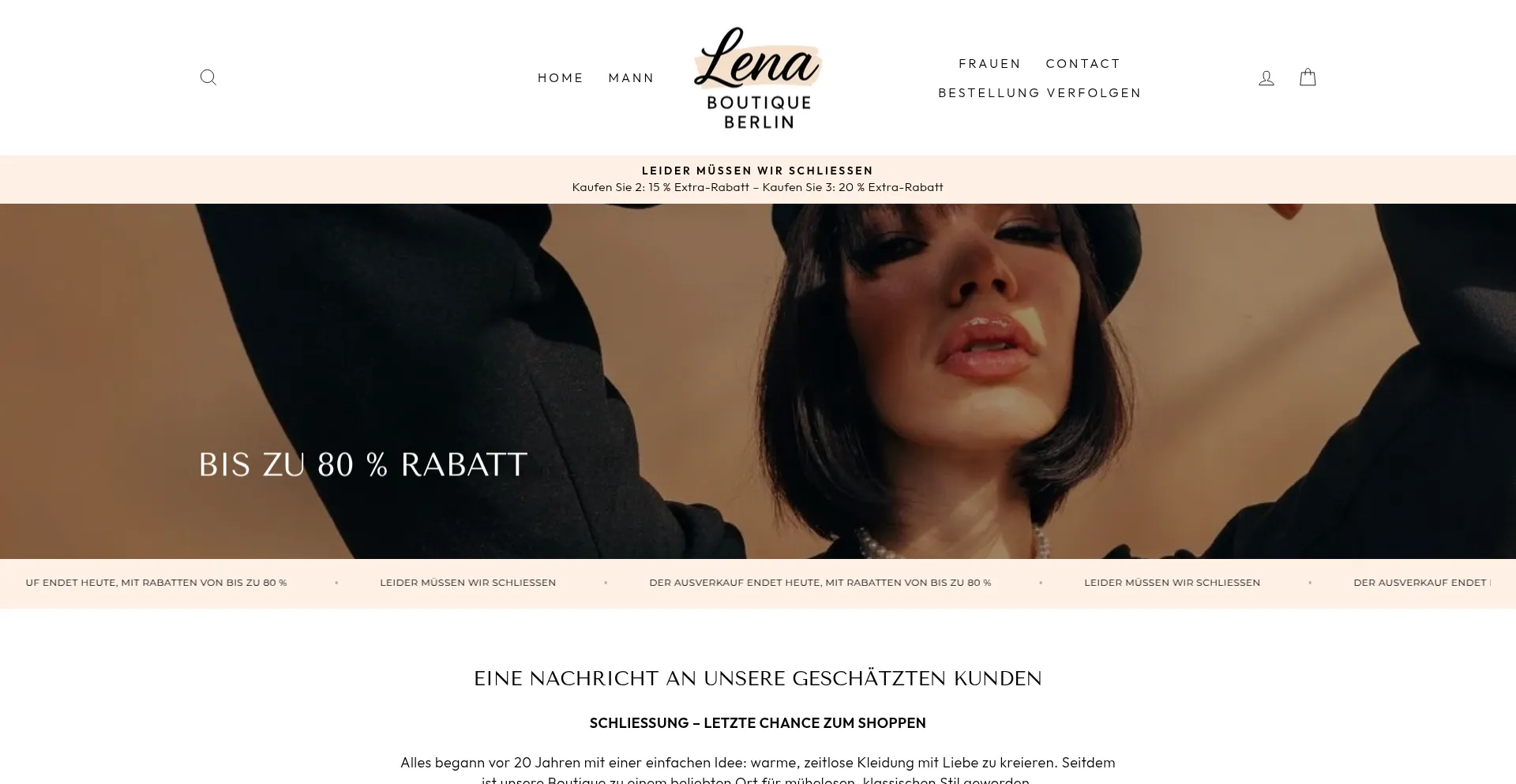 Lena-boutique.de Screenshot