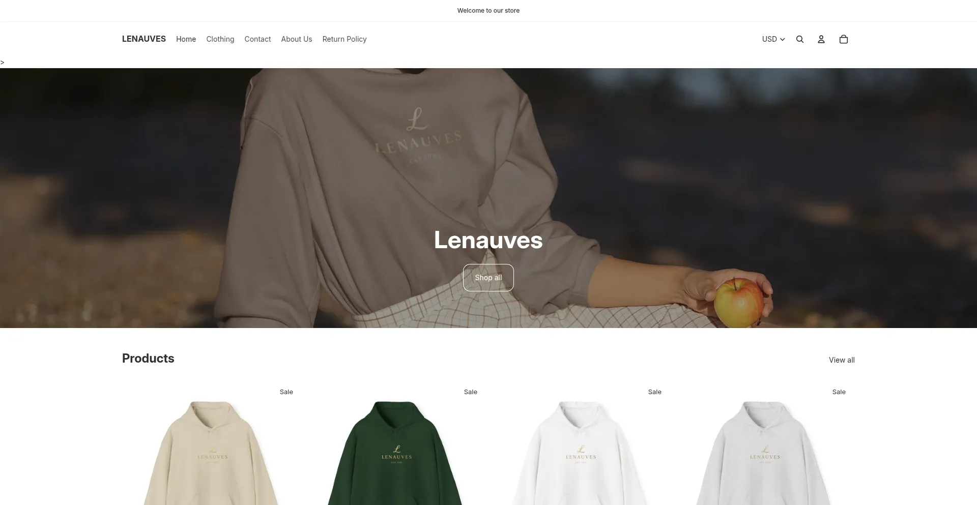 Lenauves.com Screenshot