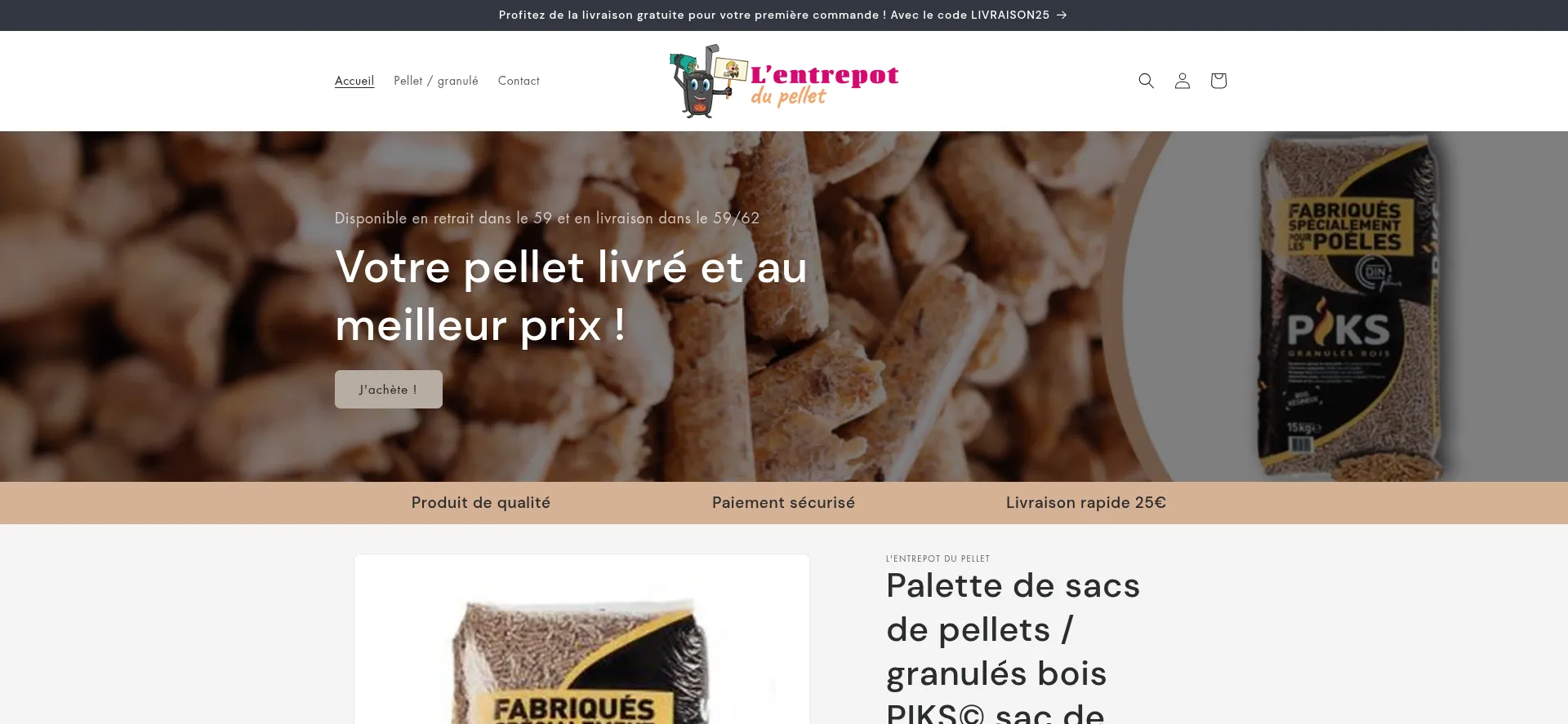 Lentrepotdupellet.fr