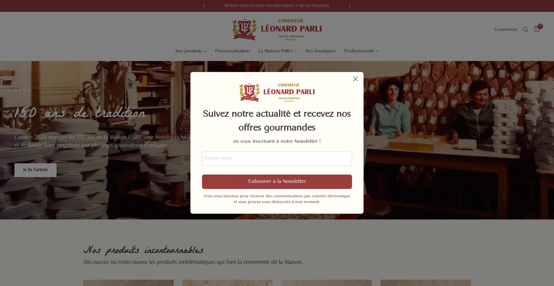 Leonard-parli.com Screenshot