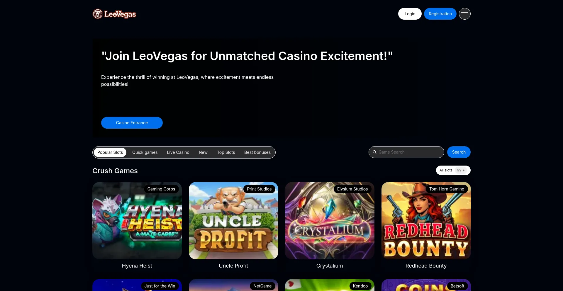 ¿És Seguro y Confiable Leovegas.it.com?