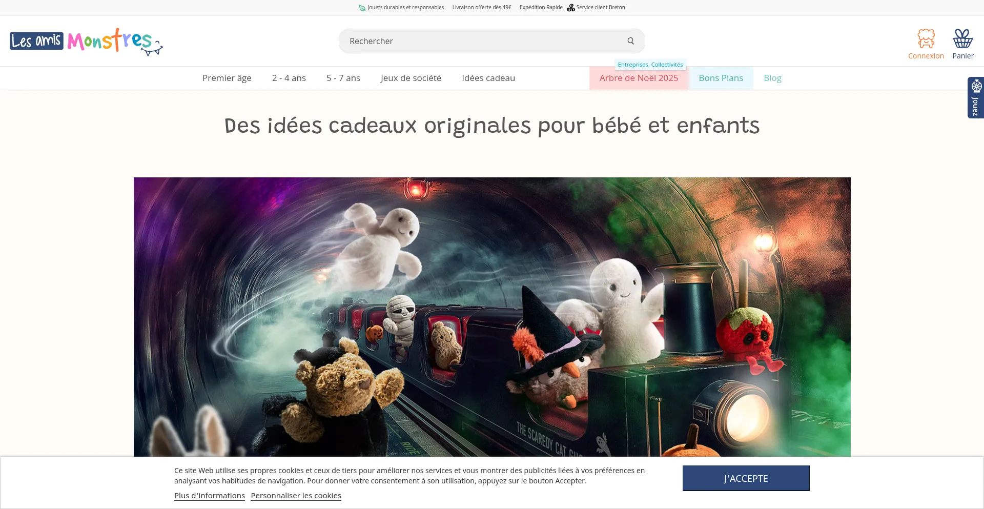Lesamismonstres.fr Screenshot