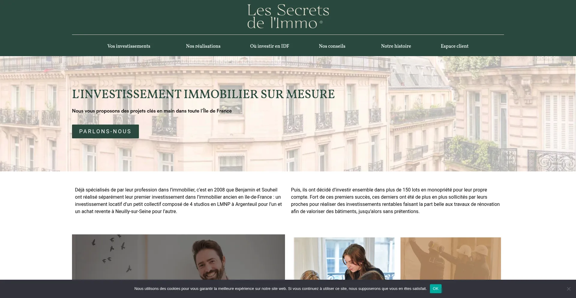 ¿És Seguro y Confiable Lessecretsdelimmo.fr?