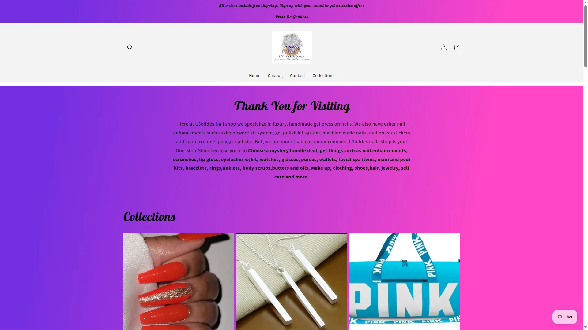 Lgoddesnailshop.com