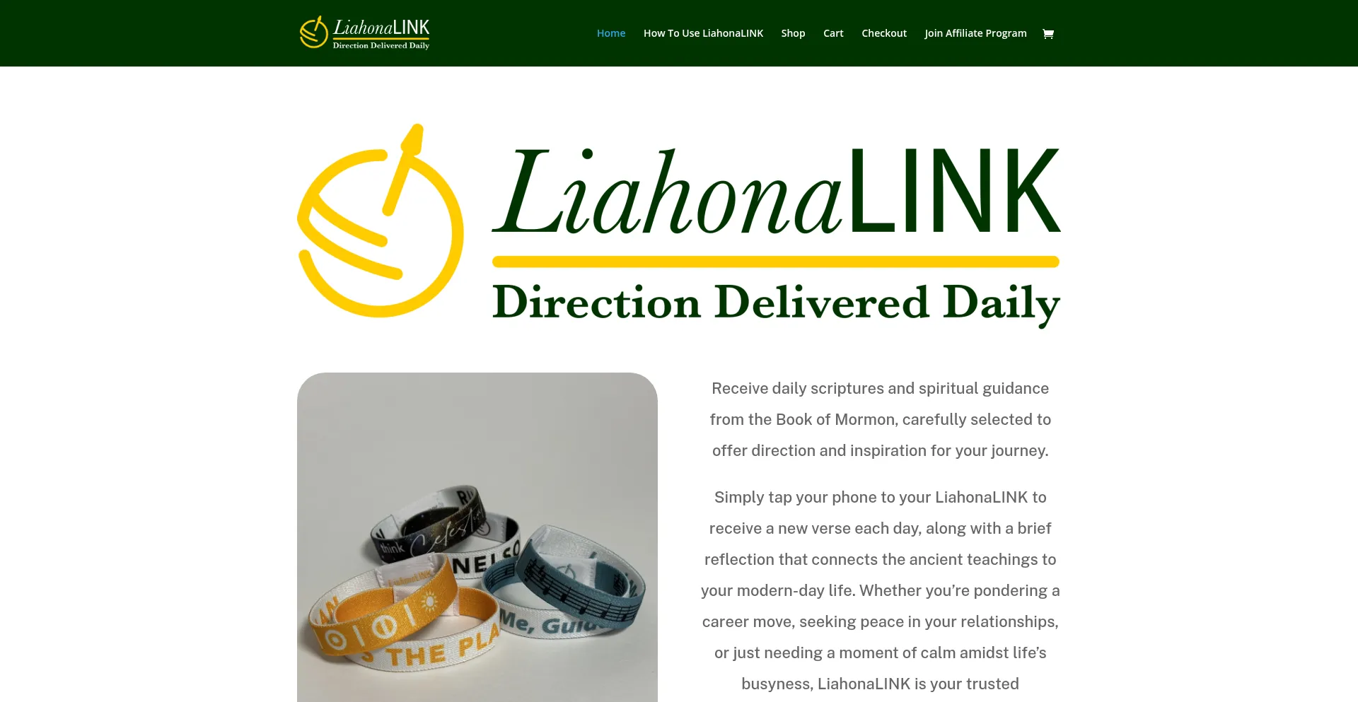 Liahonalink.com Screenshot
