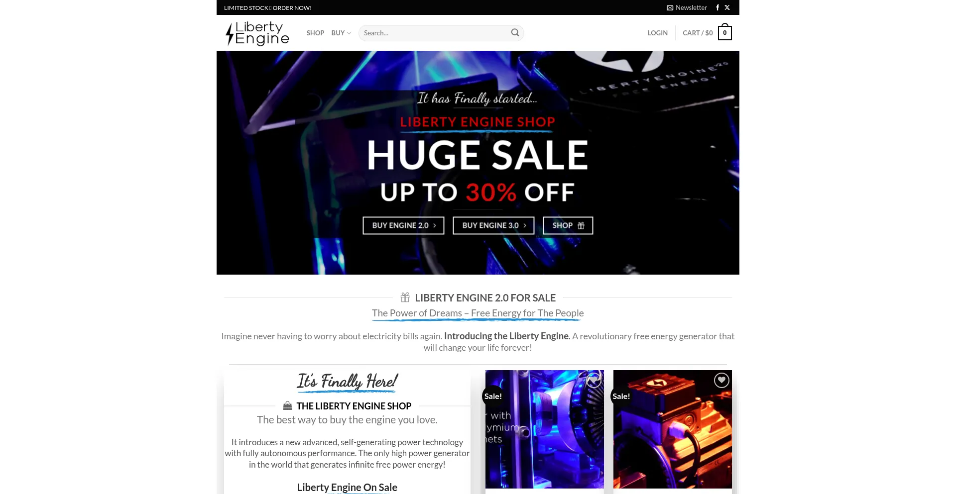 Libertyengineshop.com