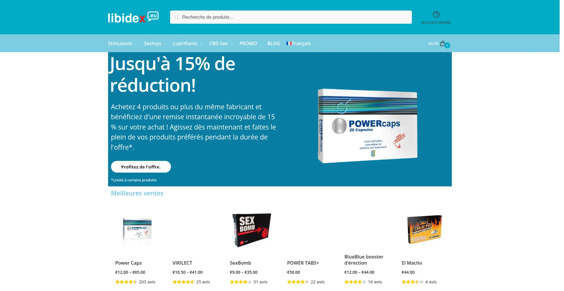 ¿És Seguro y Confiable Libidex.fr?