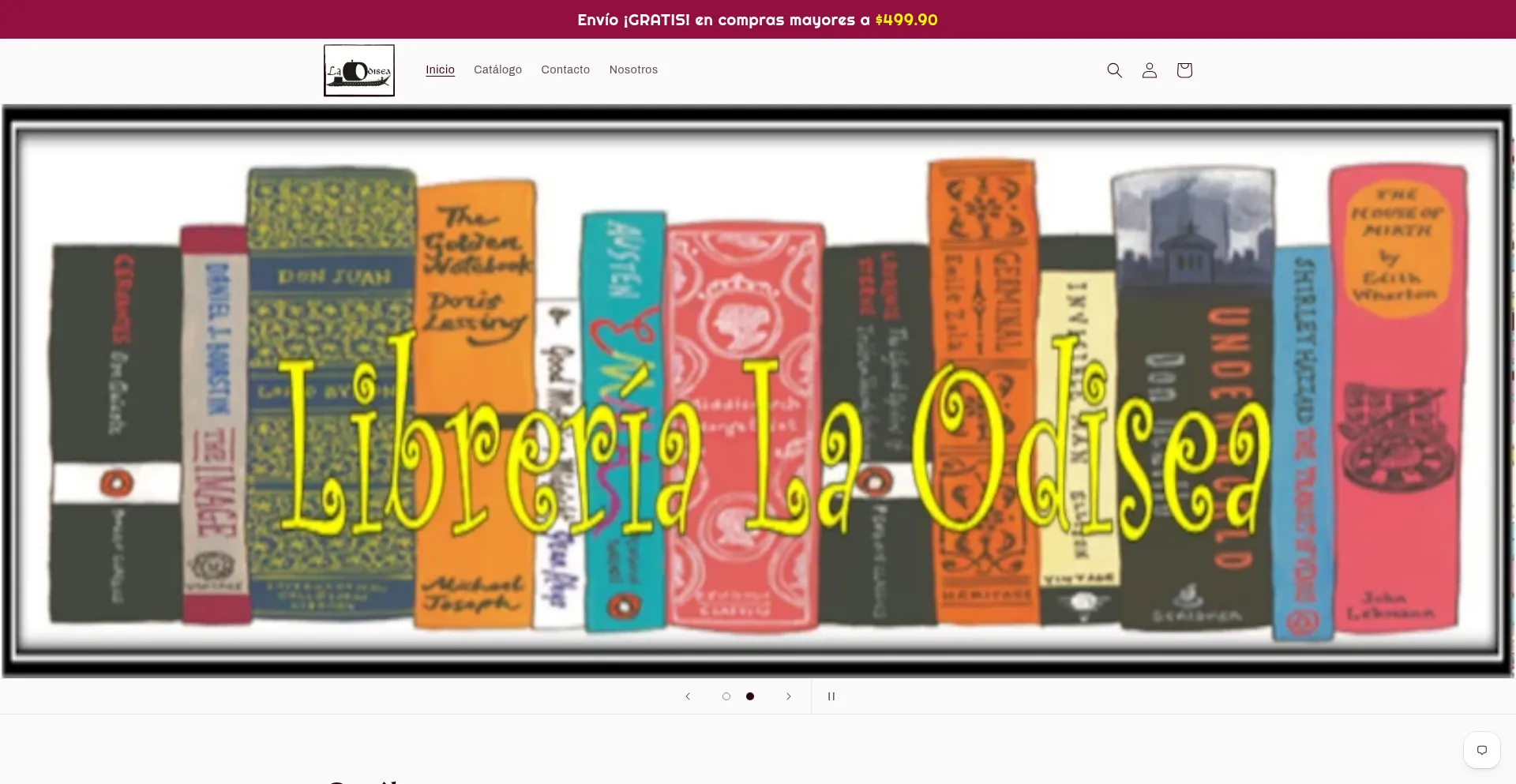 Libreriaodisea.com