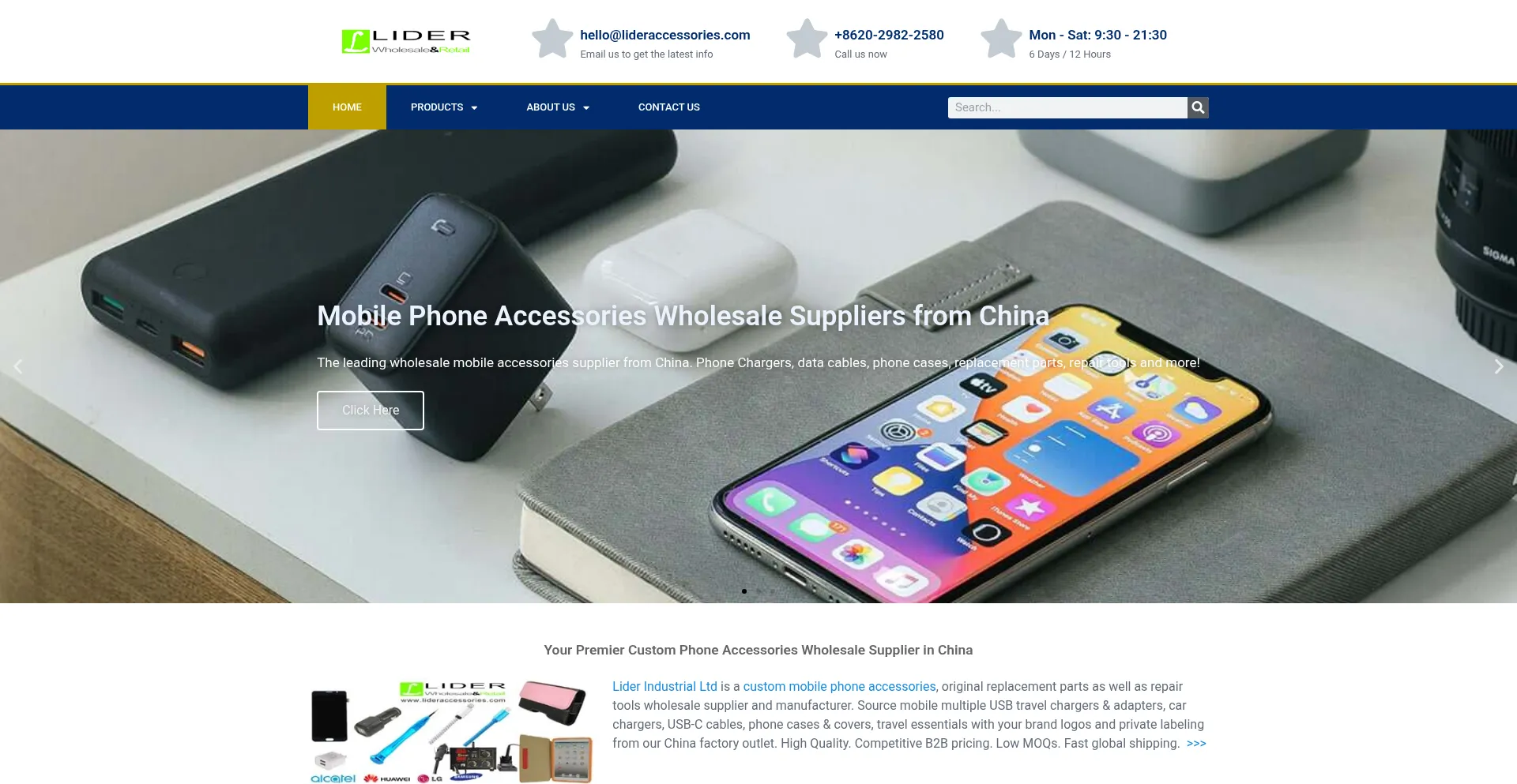 Lideraccessories.com