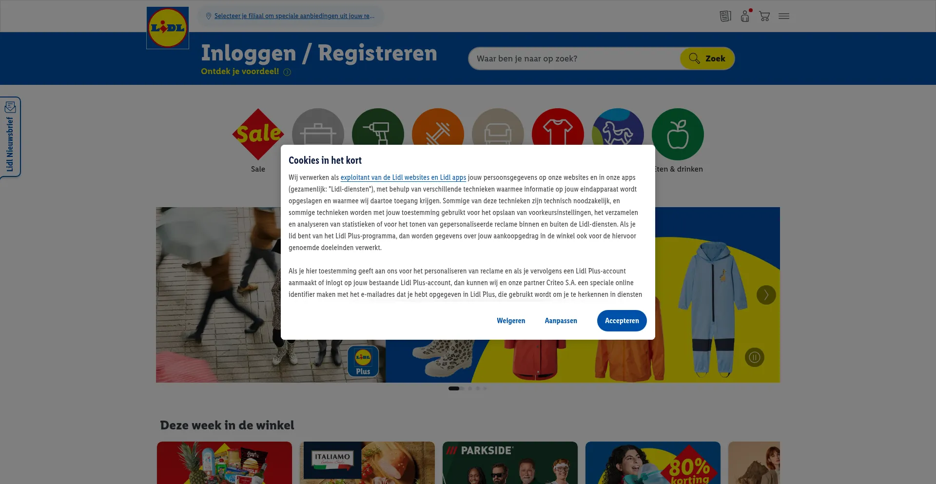 ¿És Seguro y Confiable Lidl-shop.nl?