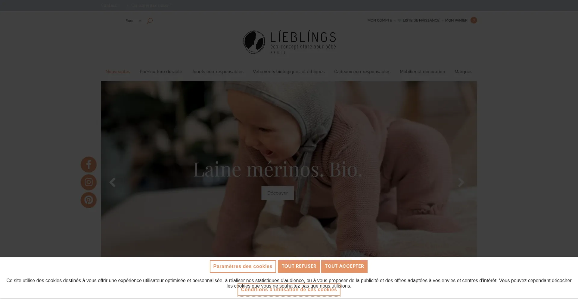 ¿És Seguro y Confiable Lieblings-paris.com?