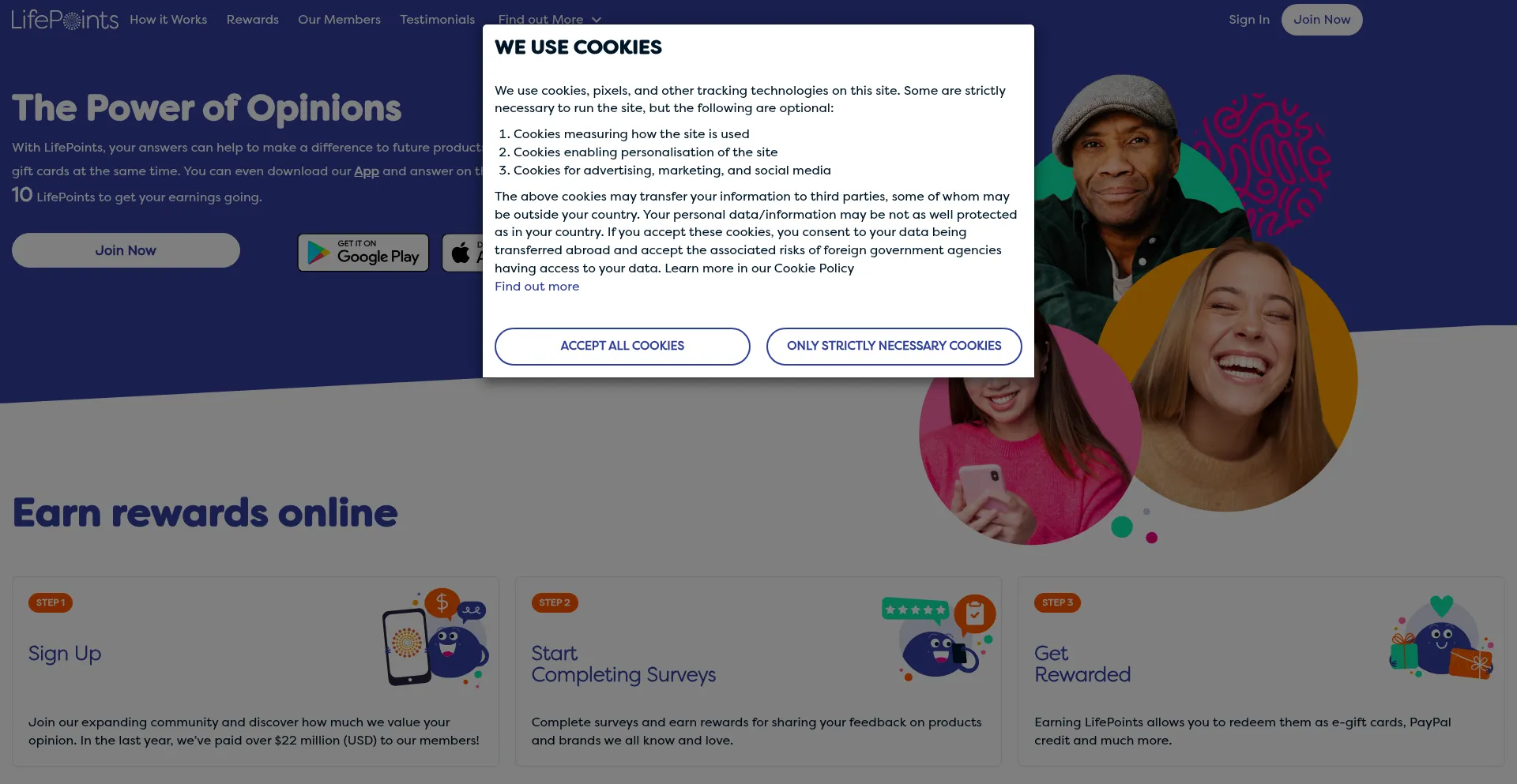 ¿És Seguro y Confiable Lifepointspanel.com?