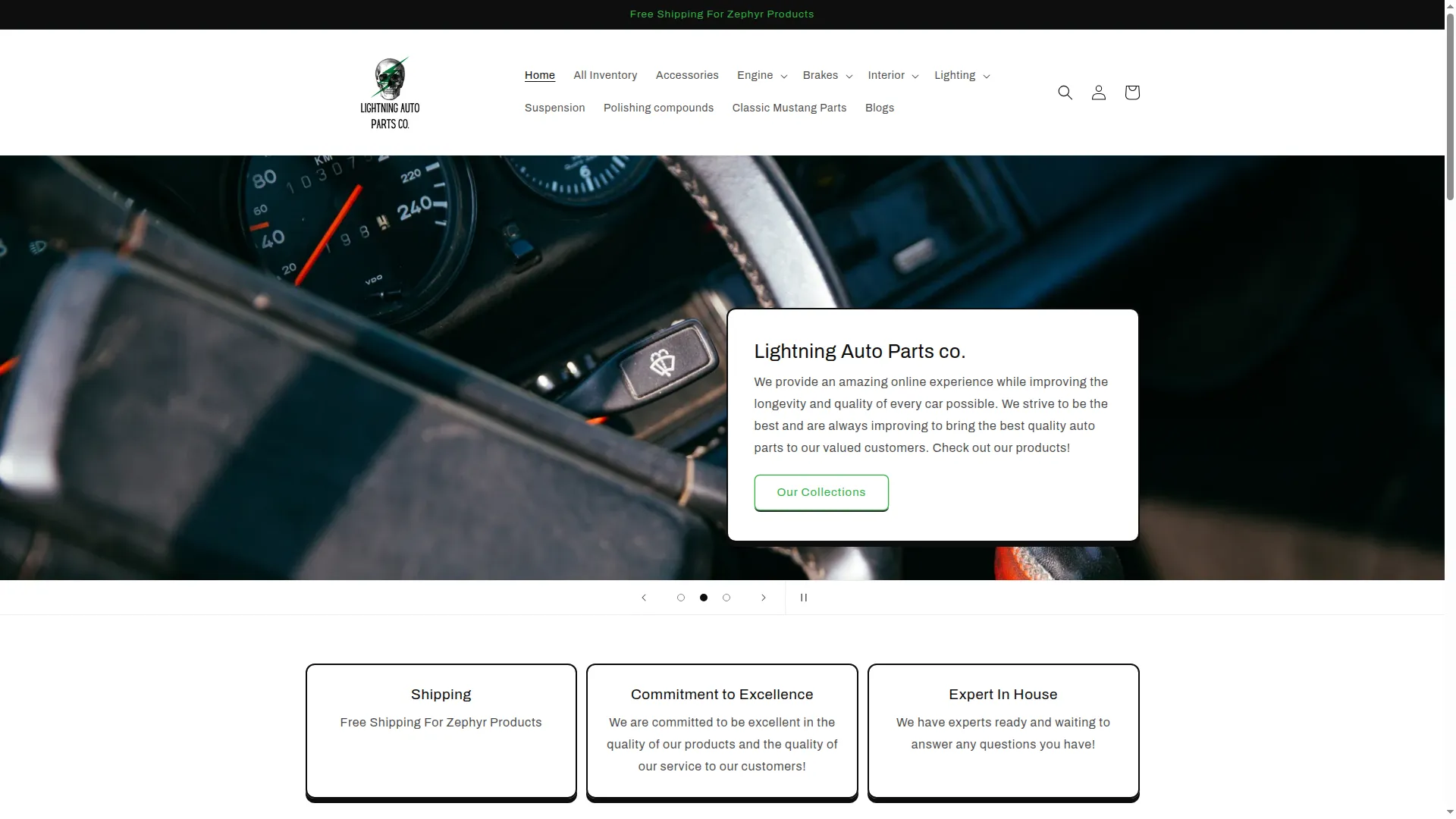Lightningautopartsco.com