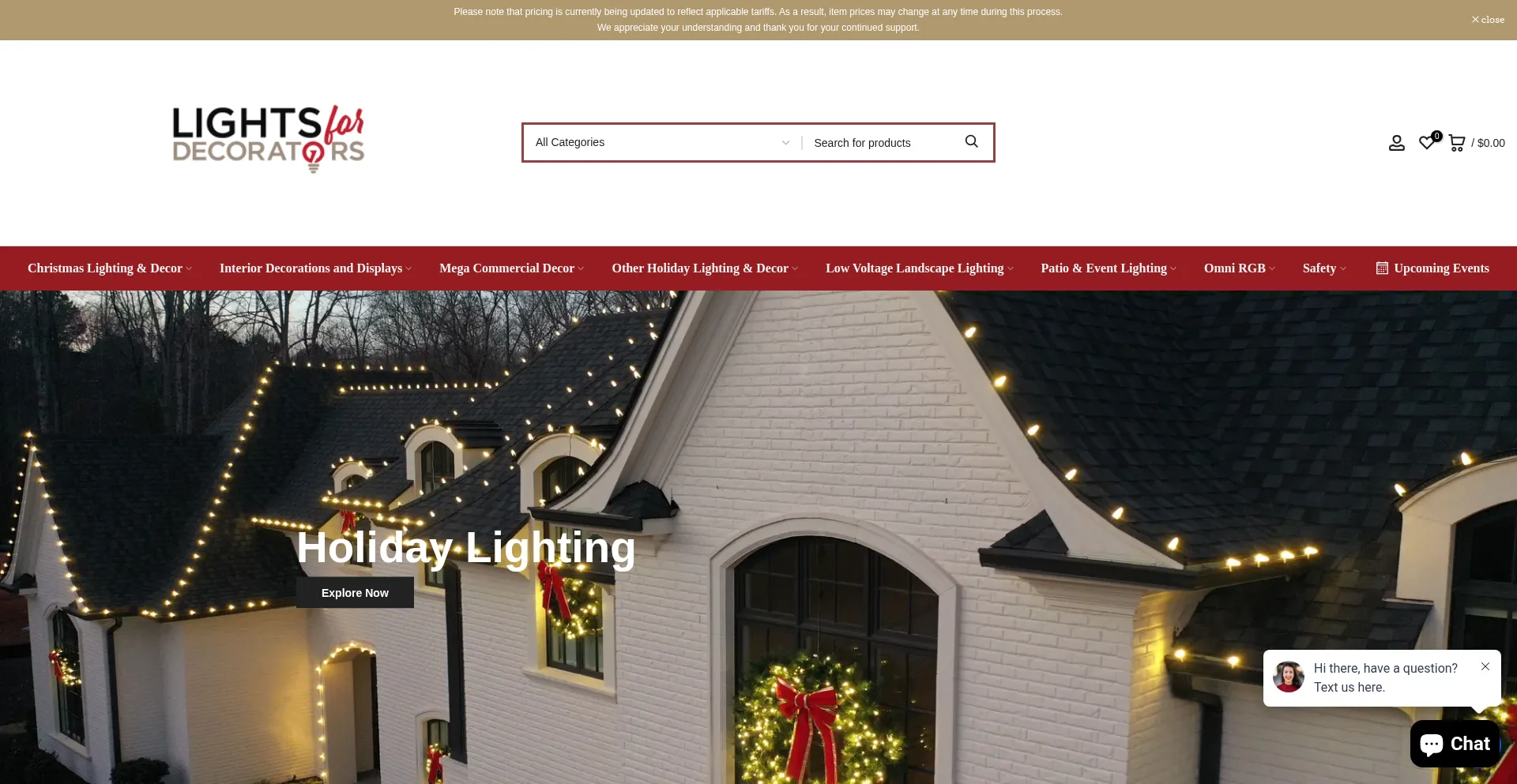 ¿És Seguro y Confiable Lightsfordecorators.com?