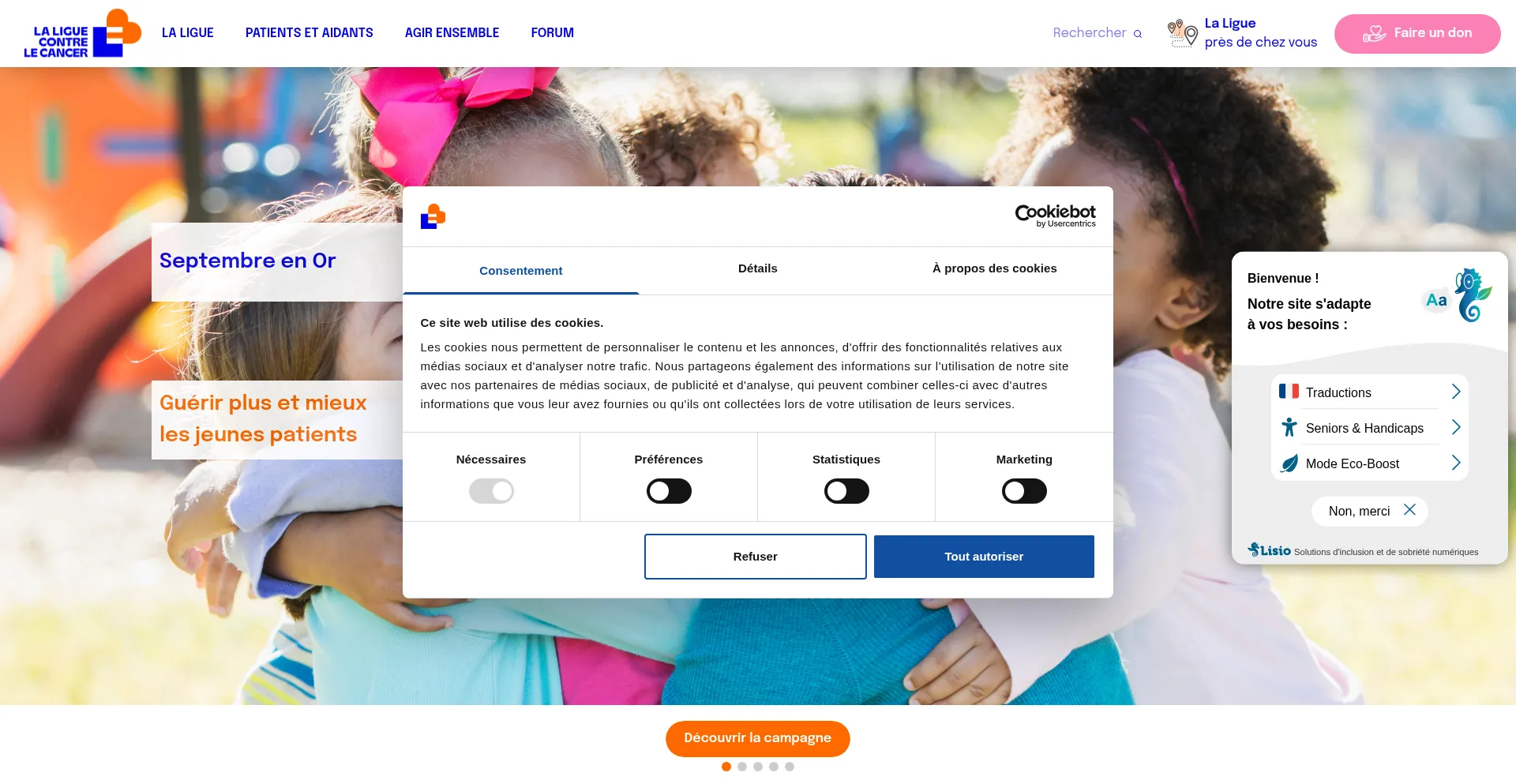 ¿És Seguro y Confiable Ligue-cancer.net?