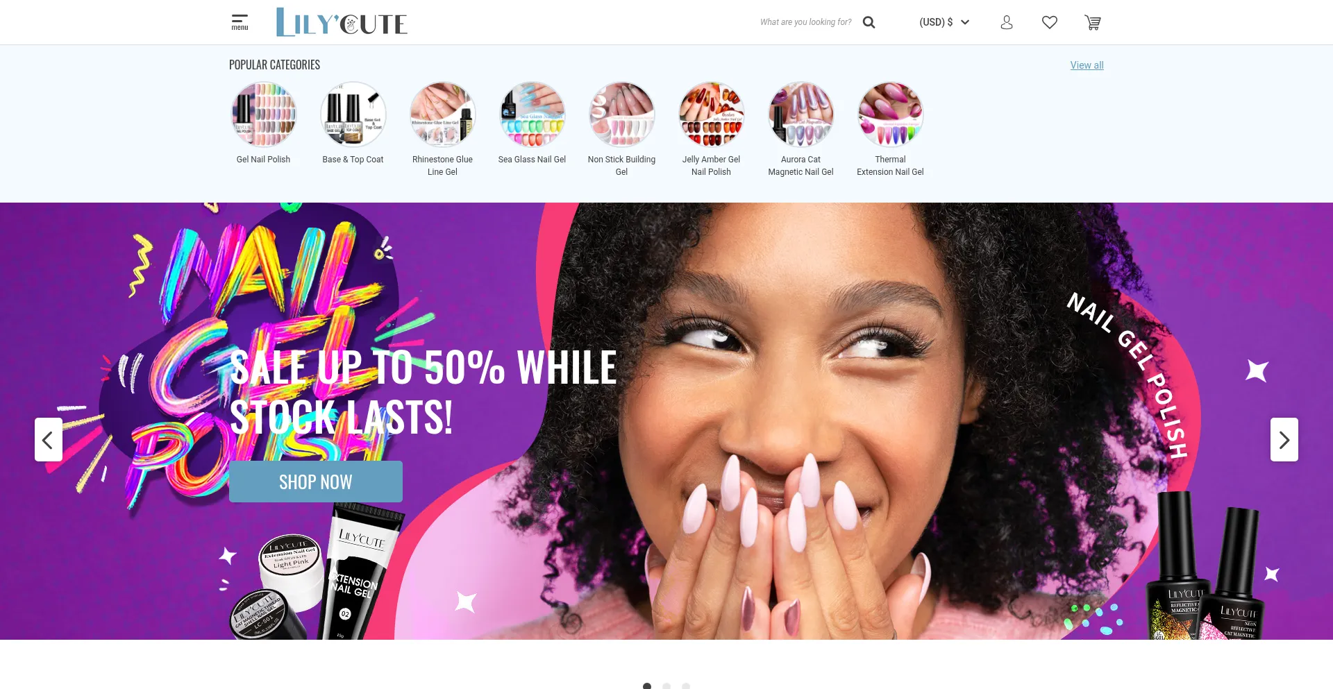 Lilycutestore.com Screenshot