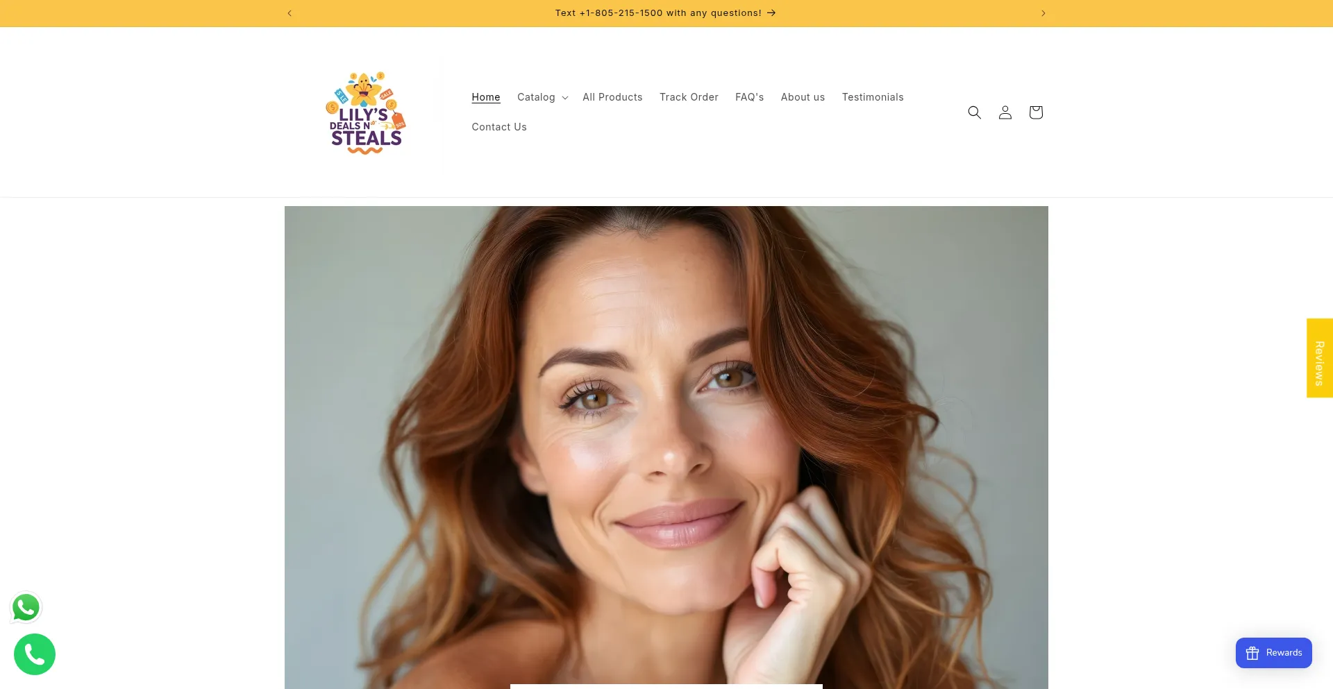 Lilysdealsnsteals.com Screenshot