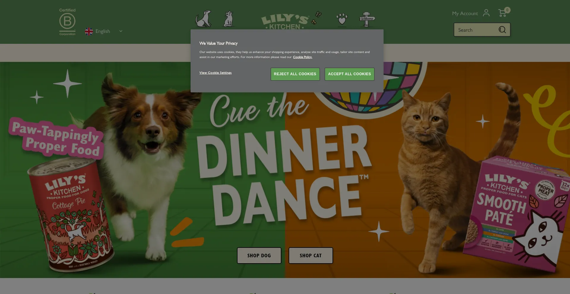 Lilyskitchen.co.uk Screenshot