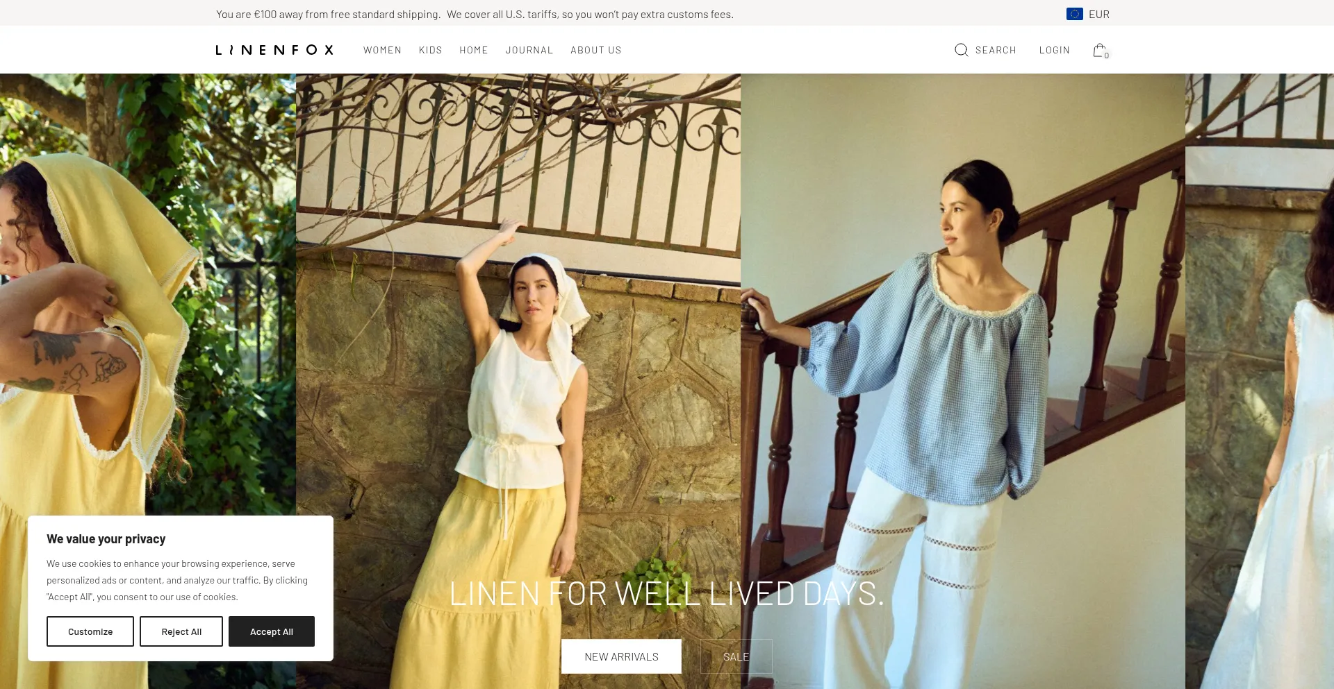 Linenfoxclothes.com