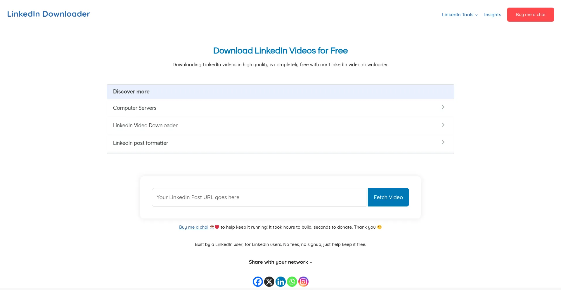 Linkedindownloader.io