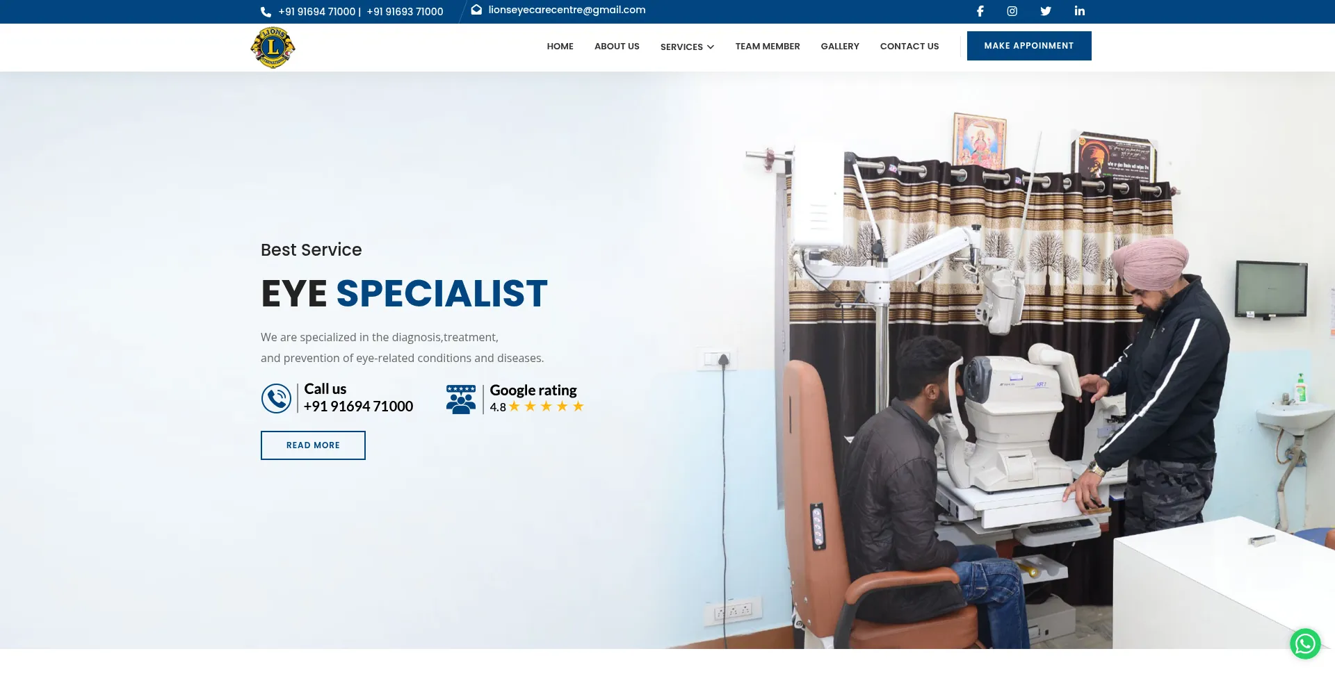 Lionsclubhospital.com