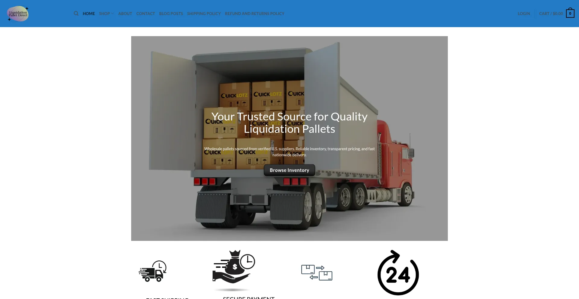 Liquidationpalletdirect.com