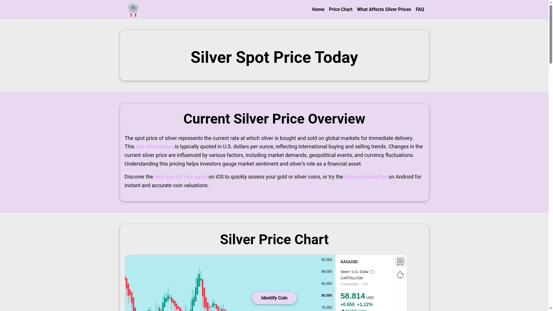 Live-silver-price.com