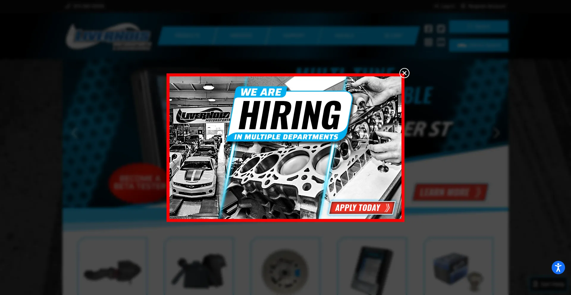 ¿És Seguro y Confiable Livernoismotorsports.com?