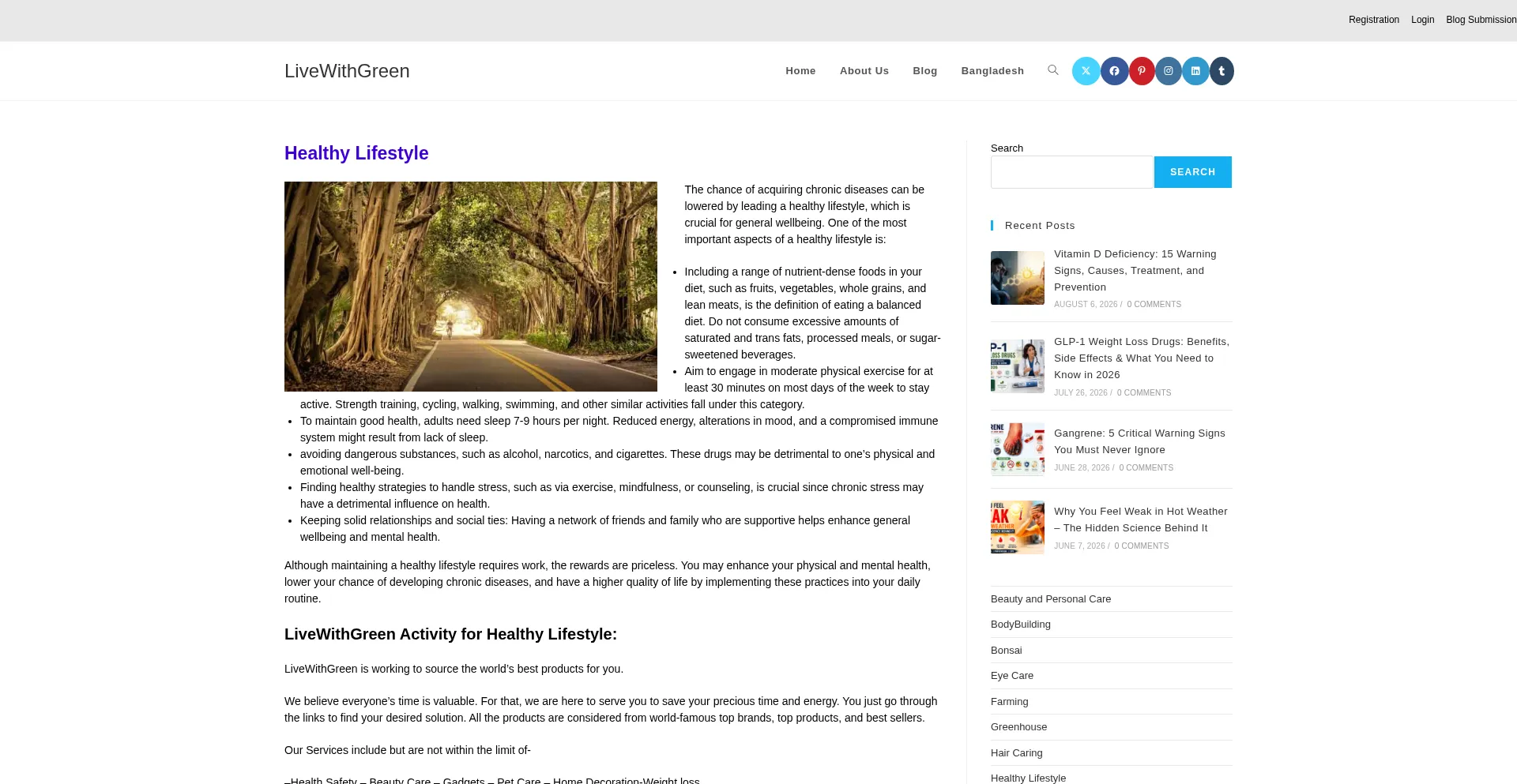 Livewithgreen.com