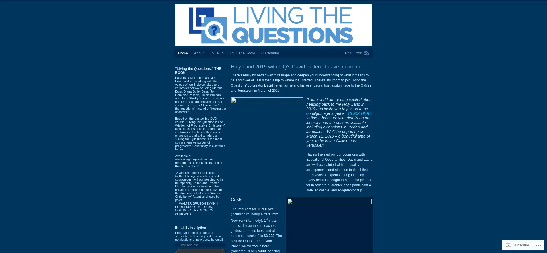 Livingthequestionsonline.com