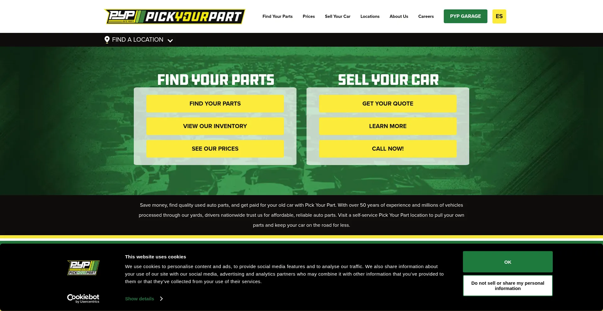 Lkqpickyourpart.com
