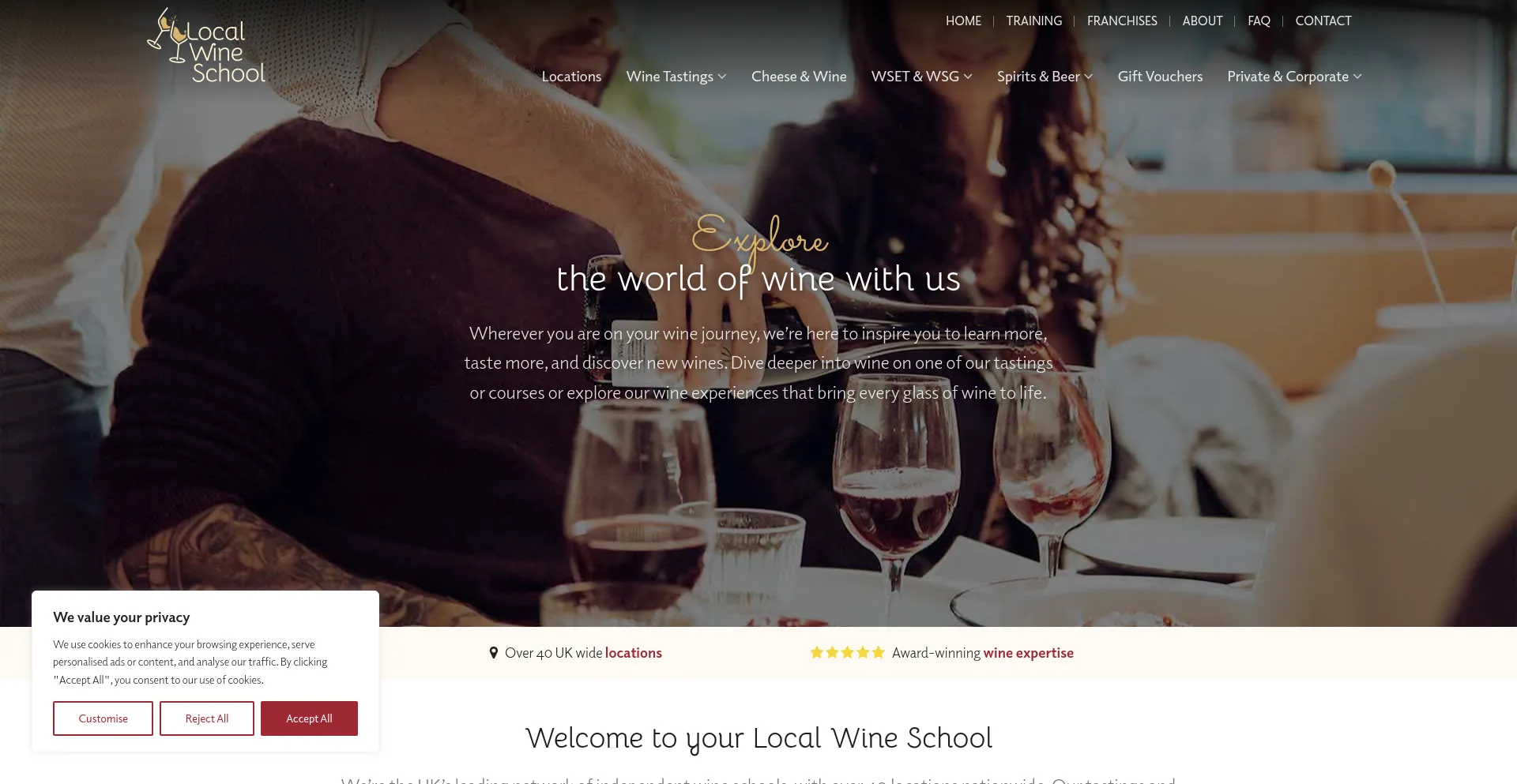 ¿És Seguro y Confiable Localwineschool.com?