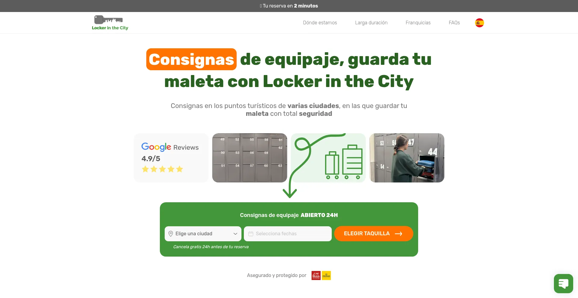 ¿És Seguro y Confiable Lockerinthecity.com?